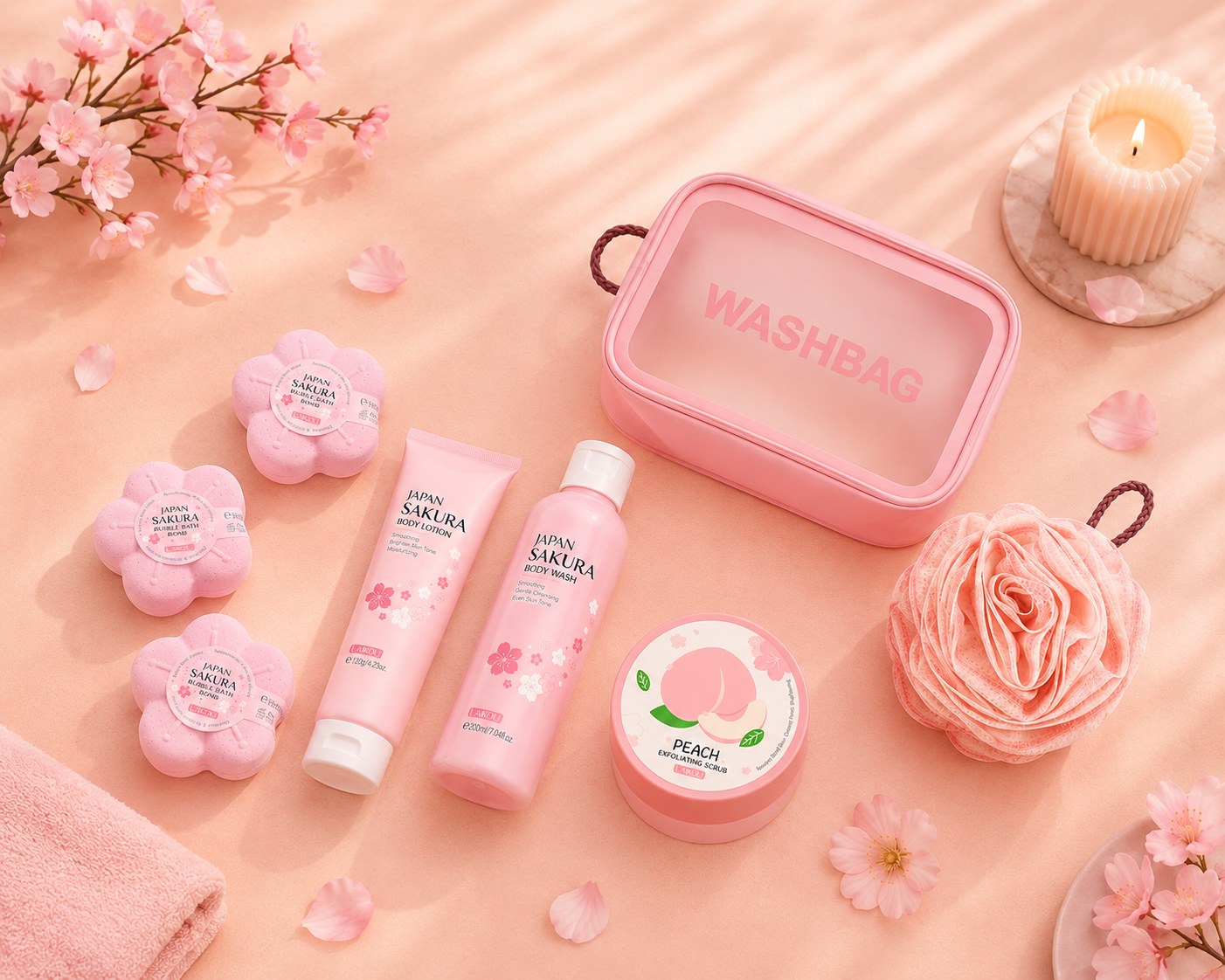 Japan Sakura Cherry Blossom Set
