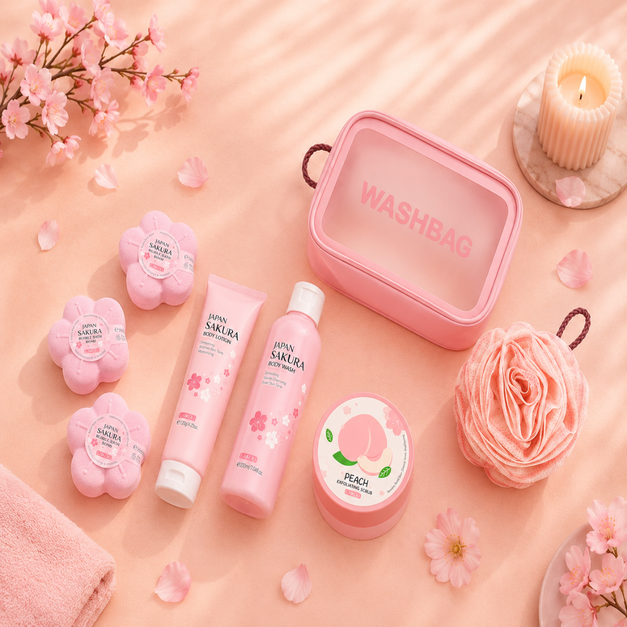 Japan Sakura Cherry Blossom Set