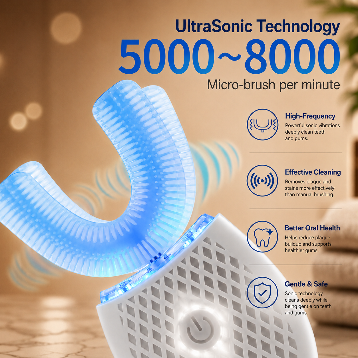 PearlClean Sonic ToothBrush