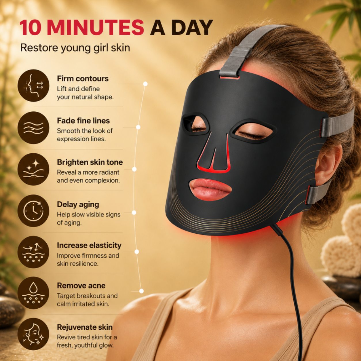 GlowLift LED Mask