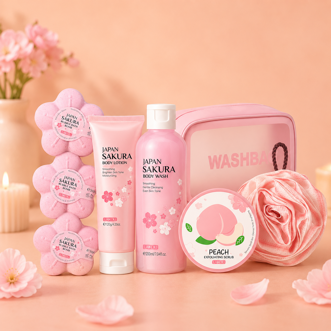Japan Sakura Cherry Blossom Set