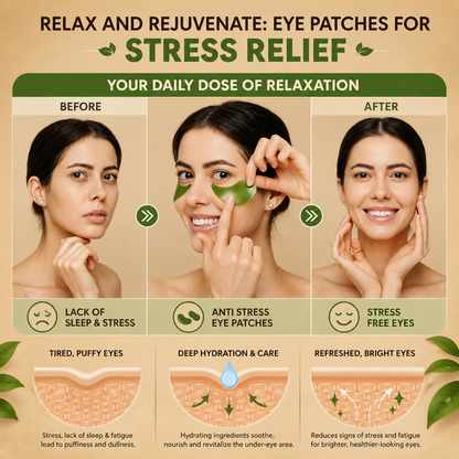 Green Tea Eye Renewal Patches – 30 Pairs