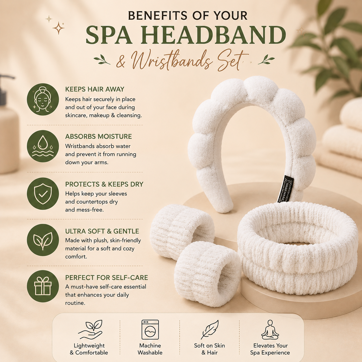 LuxeRoutine Spa Set