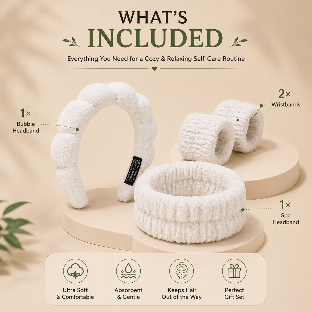 LuxeRoutine Spa Set