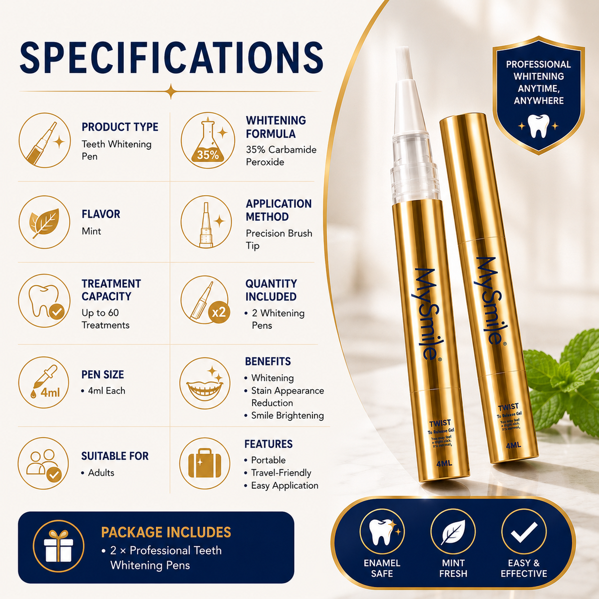 PearlGlow Whitening Pen