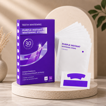 VioletGlow Whitening Strips